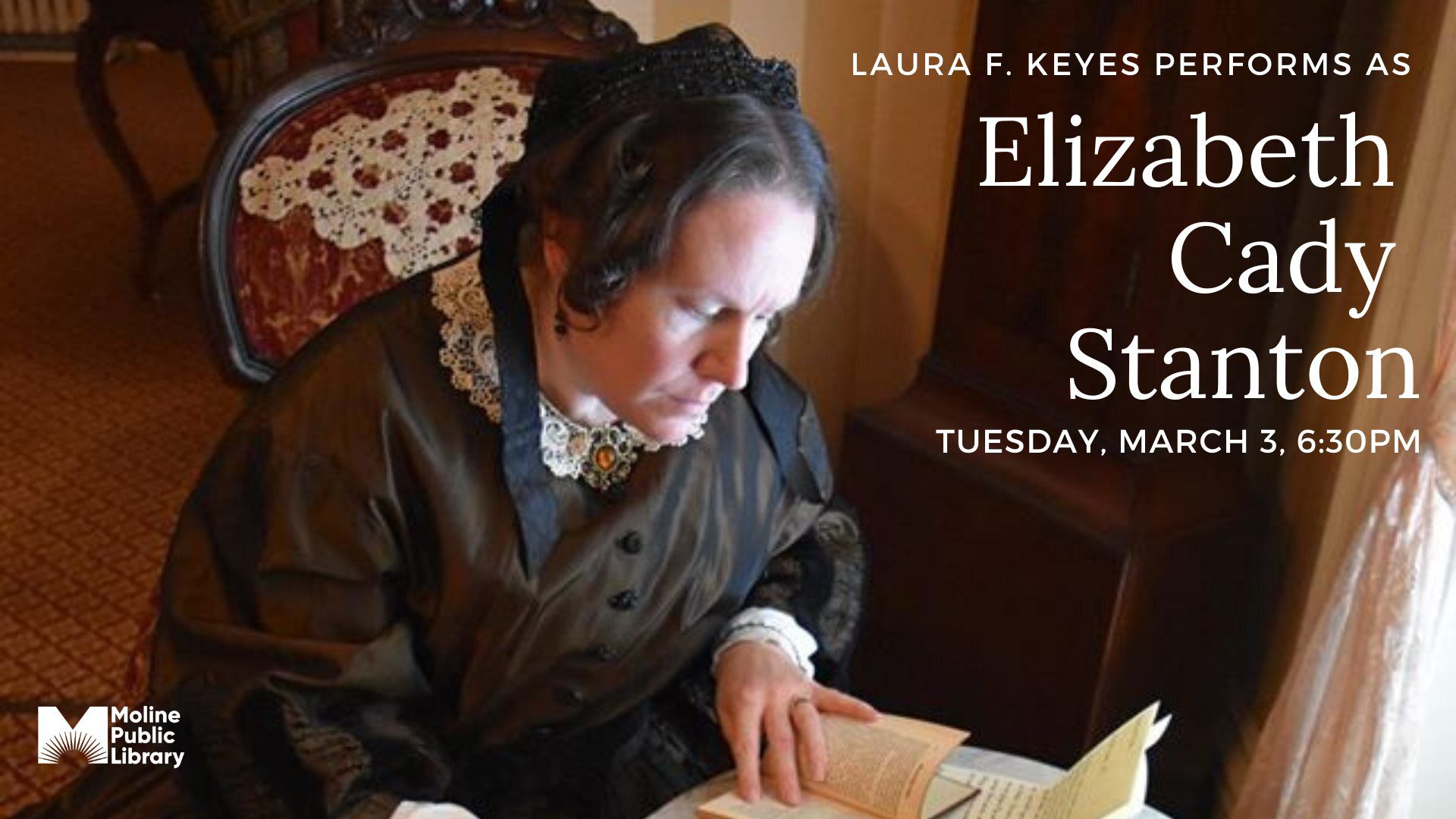 Laura F. Keyes as Elizabeth Cady Stanton